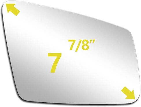 BOOLEE Mirror Glass for MERCEDES-BENZ B C E S CL CLA GLA GLC GLK CLASS Driver Side View Left LH in Kuwait