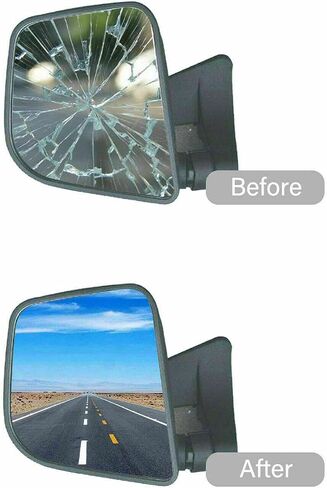 BOOLEE Mirror Glass for MERCEDES-BENZ B C E S CL CLA GLA GLC GLK CLASS Driver Side View Left LH in Kuwait