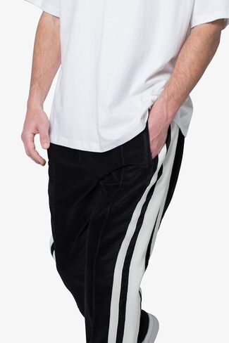 mnml Men's Baggy Velour Track Pants in Kuwait