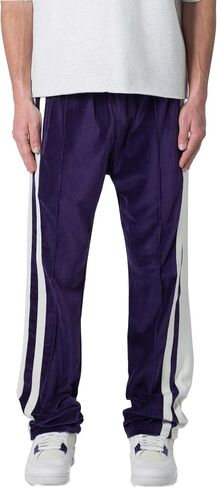 mnml Men's Baggy Velour Track Pants in Kuwait