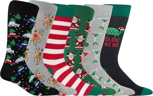 جوارب Hot Sox الرجالية المرحة - عبوات مكونة من 6 و8 أزواج - هدايا مبتكرة رائعة ومضحكة in Kuwait