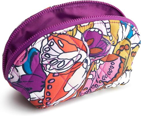 Vera Bradley Women's Nylon Mini Dome Cosmetic Makeup Bag in Saudi Arabia