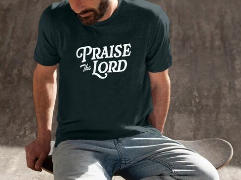 Christian Shirts for Men : Let Every Breath Praise The Lord Shirts Bible Verse Tshirt Faith Jesus Unisex Tops in Saudi Arabia