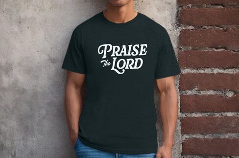Christian Shirts for Men : Let Every Breath Praise The Lord Shirts Bible Verse Tshirt Faith Jesus Unisex Tops in Saudi Arabia
