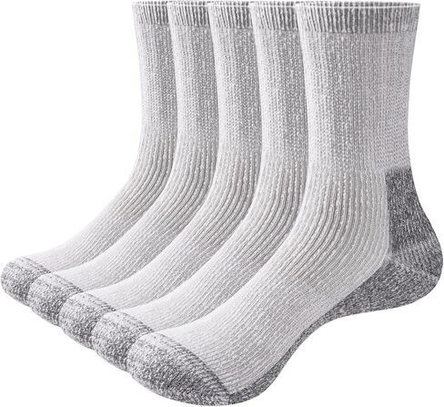 Womens Merino Wool Socks Comfort Cozy Fleece Thermal Warm Socks Padded Winter Work Boot Socks For Women, 2 Pairs in Kuwait