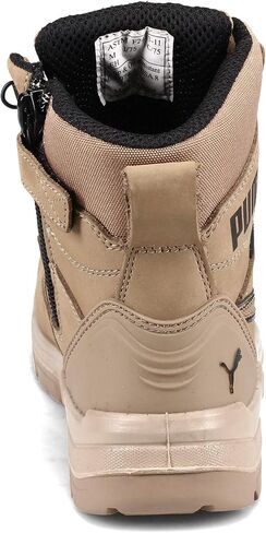 PUMA Men's Conquest Waterproof Composite Toe EH Zip Industrial Shoe, Stone, 12 Wide in Saudi Arabia