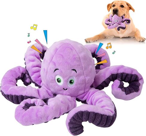 Dog Toys for Large Breed, Squeaky Funny Cute Interactive Medium & Small Dog Toys, Stuffed Plush Animals Puppy Toys, Dog Birthday for Dog Presents - Anteaters in Saudi Arabia
