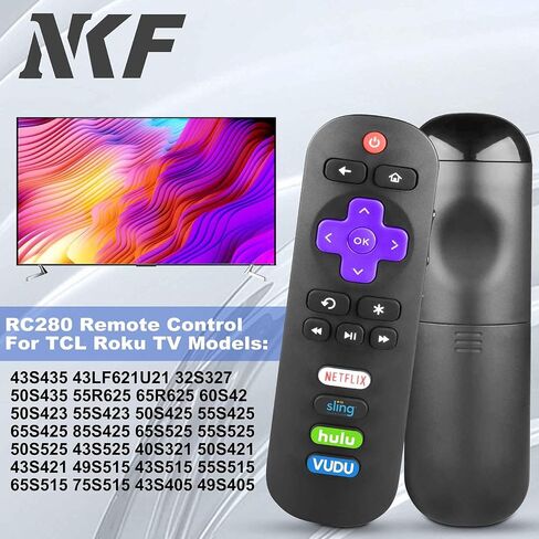 New Replace Remote Compatible with TCL TV 55S21 65S451 43S451 50S451 55S451 75S451 85S451 in Saudi Arabia