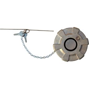 4 1/2" Nominal Locking Aluminum Diesel Fuel Cap