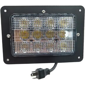 60W LED Hood Light 20-2063T1,60-6730T91 LED tractor headlight Hi/Lo To compatible with International/Case IH Tractor 9110, 9390, KP1360