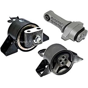 K2051 Compatible with Fits 2004-2011 Chevrolet Aveo / Aveo5 / Pontiac Wave / Wave5 1.6L Motor & Trans Mount 3pcs : A5350, A5378, A5351