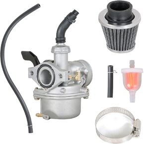 PZ19 Carburetor 50CC 70CC 90CC 110CC Replacement for Go-Kart All Terrain Vehicle Carb Chinese Carb with Air Filter