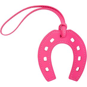 Horseshoes Keychain, Horse Shoe, Good Luck Keyring, Cowboy Keychain, Lucky Gift, Western Charm PU Leather Unique