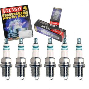 6 pc DENSO Iridium Power Spark Plugs compatible with Lexus RX330 3.3L V6 2004-2006