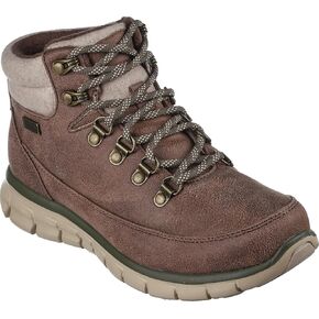 Skechers Women's Easy Going-Warm Escape Fashion Boot, Chestnut, 5.5