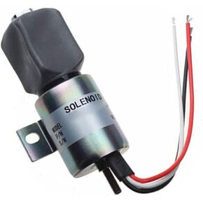 12V Shutdown Solenoid SA-4994 1757ES-12E8ULB1S5 1757ES-12E8ULB155 Compatible with Woodward 1700 Series