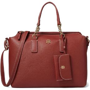 Tommy Hilfiger Brielle Ii Convertible Tz Satchel W/Hangoff