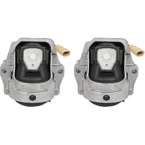 OCPTY Engine Motor Mount Set Compatible For Audi A4, A4 Quattro 2009-2016, A4 allroad 2013-2015, Q5 2011-2017, A5 2010-2015, A5 Quattro 2008-2017, allroad 2013-2016, 2.0L 3.2L # A6991HY EM-5966 (2PCS)