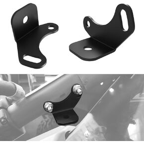 X3 Pillar Flag Antenna Mounting Brackets, Rear Whip Light Mount Flag Mount Antenna Mount Compatible with Can-Am Maverick X3 & Maverick X3 MAX 2017-2024 Accessories, 2 PCS