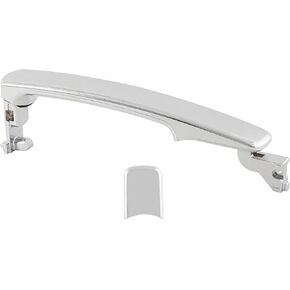 DEAL AUTO ELECTRIC PARTS 1pc Rear Left/Right or Front Passenger Side Chrome Exterior Door Handle Compatible With 03-08 FX35/FX45 08-13 Rogue 14-15 Rogue Select 03-07 Murano Without Keyless Entry