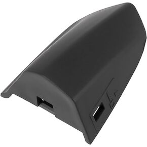 Door Lock Trim Cover Cap Front Driver Left Door Handle Cover Fit for Ford for Mustang 2015-2020 Dark Gray FR3Z-63218A15-AA Item Replacement