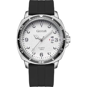 Luxury Men's Waterproof Wristwatch with Date Calendar Classic Analog Quartz Dress Watch for Men relojes para Hombres Trabajo