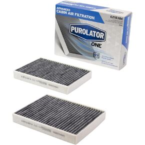 Purolator C21538C PurolatorONE Advanced Cabin Air Filter with Activated Carbon