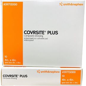 Covrsite Plus Composite Dressings - 4" x 4" - Box of 10
