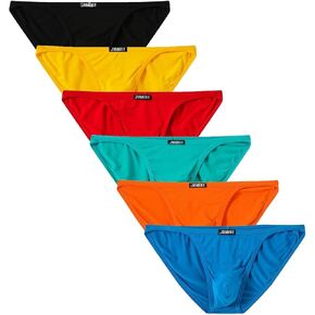 Men Briefs Low Rise String Bikini Underwear XXL(35"-38")/US size L