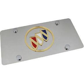 Eurosport Daytona- Compatible with -, Buick - Stainless Steel License Plate