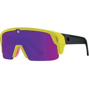 نظارة شمسية SPY Monolith 5050 مقاس 62 مم بإطار أسطواني للرجال + حزمة مع مجموعة نظارات مجانية من Designer iWear in Kuwait