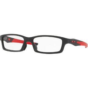 Oakley OX8118 Eyeglasses Bundle: OX 8118 811804 Crosslink/A and Large Black leash Accessory kit