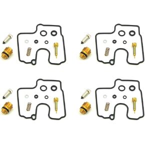 4 X Carburetor Carb Rebuild Repair Kit fit for Ninja ZX-6R ZX6R / ZZR 600 ZX600G