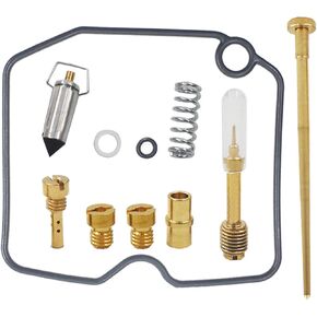 WFLNHB Carburetor Carb Rebuild Repair Kit Replacement for Kawasaki Bayou 400 KLF400 1996-1999