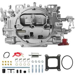 المكربن ​​1905 AVS2 650 CFM 4 برميل المكربن ​​متوافق مع Edelbrock 1905 AVS2 650 CFM 4 برميل المكربن، الاختناق اليدوي