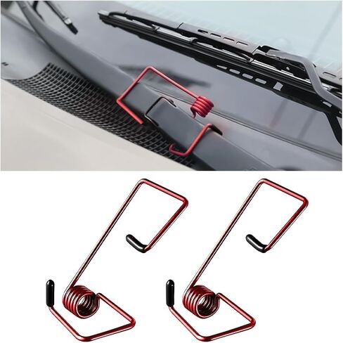 Mandark 2PCS Car Windshield Wiper Arm Pressure Spring Booster, Vehicle Wipng Arm Spring Puller Tool Replacement Kit for Improving Visibility in Rain/Snow, Universal for SUV, Truck, RV（Blue） in Saudi Arabia