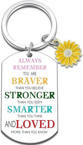 Inspirational Gifts For Women Men Teens Boys Teen Girls Motivational Gifts For Best Friend Birthday Gifts Affirmation Uplifting Mental Health Gifts For Adults Encouragement Keychain Ideas in Saudi Arabia