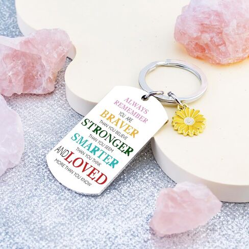 Inspirational Gifts For Women Men Teens Boys Teen Girls Motivational Gifts For Best Friend Birthday Gifts Affirmation Uplifting Mental Health Gifts For Adults Encouragement Keychain Ideas in Saudi Arabia