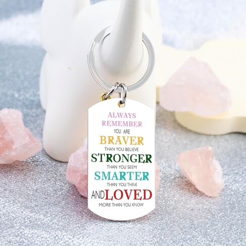 Inspirational Gifts For Women Men Teens Boys Teen Girls Motivational Gifts For Best Friend Birthday Gifts Affirmation Uplifting Mental Health Gifts For Adults Encouragement Keychain Ideas in Saudi Arabia