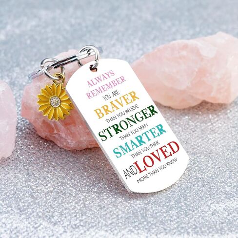 Inspirational Gifts For Women Men Teens Boys Teen Girls Motivational Gifts For Best Friend Birthday Gifts Affirmation Uplifting Mental Health Gifts For Adults Encouragement Keychain Ideas in Saudi Arabia