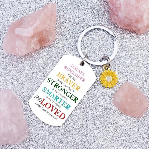 Inspirational Gifts For Women Men Teens Boys Teen Girls Motivational Gifts For Best Friend Birthday Gifts Affirmation Uplifting Mental Health Gifts For Adults Encouragement Keychain Ideas in Saudi Arabia