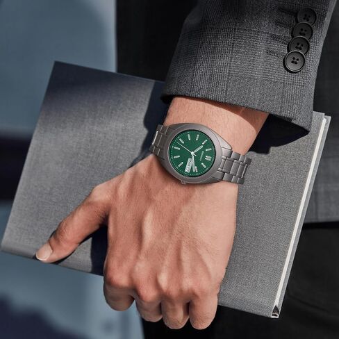 BERNY Titanium Watch for Men Japanese Quartz Movement Analog Quartz Watches Super Luminous Sapphire Glass 10ATM Waterproof in Saudi Arabia