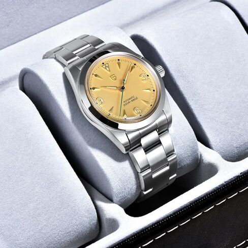 Pagani Design Men's Watch Stainless Steel Automatic Mechanical Watch Minimalist Waterproof Sapphire Glass Mirror Watch in Saudi Arabia