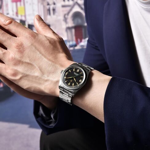 Pagani Design Men's Watch Stainless Steel Automatic Mechanical Watch Minimalist Waterproof Sapphire Glass Mirror Watch in Saudi Arabia