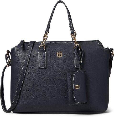 Tommy Hilfiger Brielle Ii Convertible Tz Satchel W/Hangoff in Saudi Arabia
