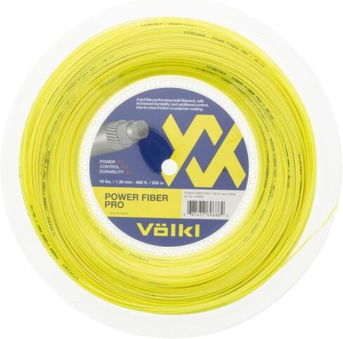 Volkl Power Fiber Pro | Tennis Racquet String | Durability | Feel & Control | Multifilament String in Saudi Arabia