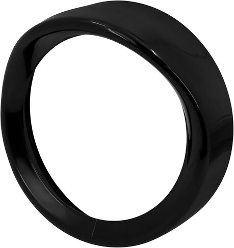 Motorcycle 7 Inch Headlight Trim Ring Visor Style Fit for Harley Touring Road King Street Glide Electra Glide Softail Matte Black in Saudi Arabia