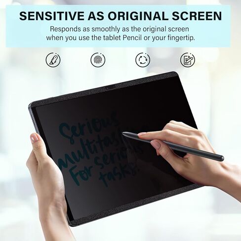 3 Pack Paper Screen Protector for Samsung Galaxy Tab A7 Lite (8.7-Inch 2021, SM T220/T225/T227), HD Clear Draw and Write Like on Paper, Anti-Scratch Filter, Sensitivity Film Anti-Glare Case Friendly in Kuwait