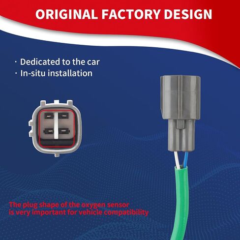 Oxygen O2 Sensor Heated Air Fuel Ratio Upstream 234-9017 15473 Compatible with Honda 2004-2005 Civic Acura EL 1.7L D17A2 Engine Replace 2132850 SG1362 SG1858 SU7162 5S5667 36531PLR003 in Kuwait