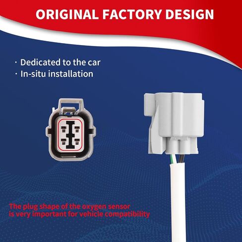 Oxygen O2 Sensor Heated Air Fuel Ratio Upstream 234-9017 15473 Compatible with Honda 2004-2005 Civic Acura EL 1.7L D17A2 Engine Replace 2132850 SG1362 SG1858 SU7162 5S5667 36531PLR003 in Kuwait